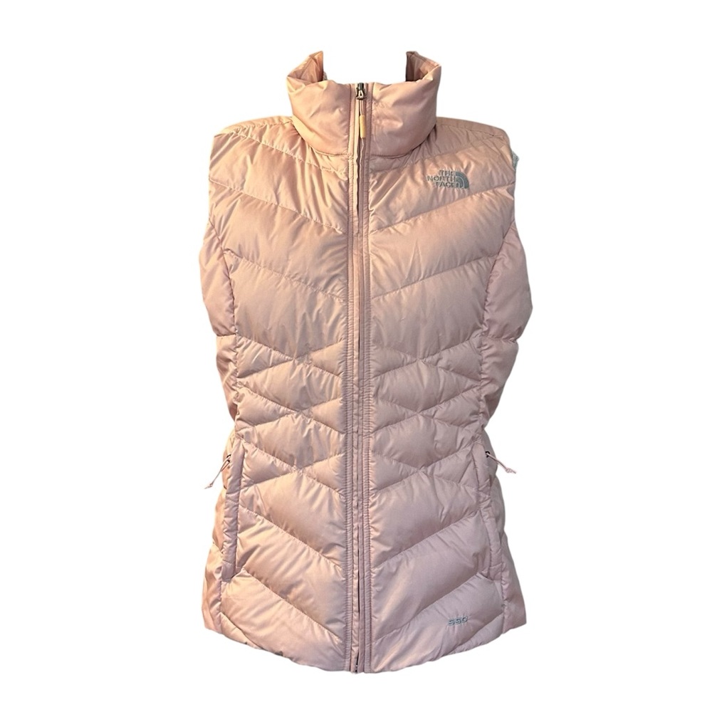 The North Face Alps 2.0 Evening Sand Pink Puffer Down Sleeveless Vest 550 Large